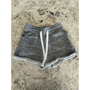 Reflex Size S Gray Cotton Drawstring Lounge Shorts